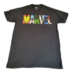 Marvel T Shirt Graphic Print‎ Iron Man Hulk Thor Captain America S